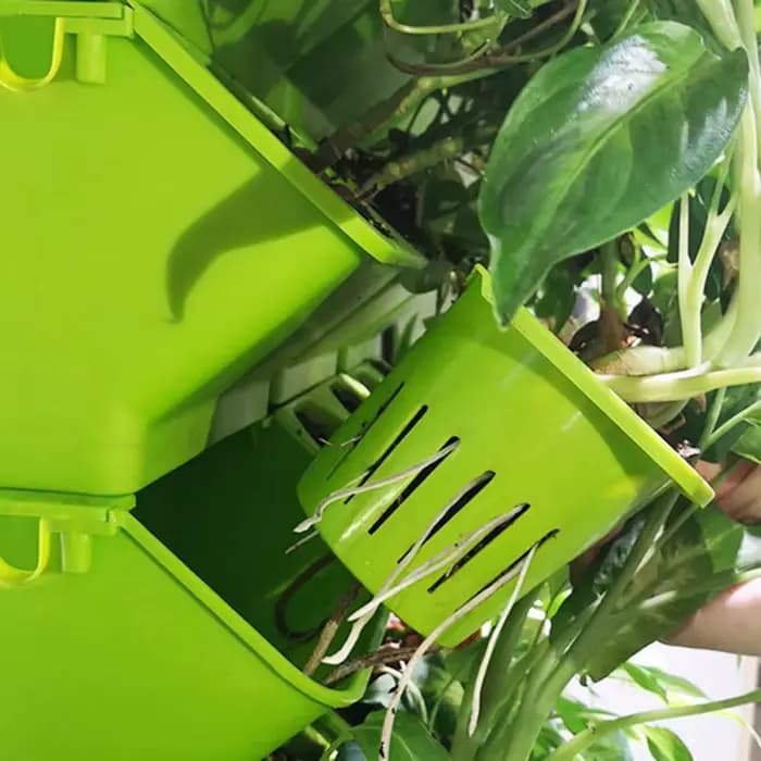 User inière Murale Verticale en Poudre pour Plantes, Pot de Jardin, Conteneur de Fleurs, Décoration