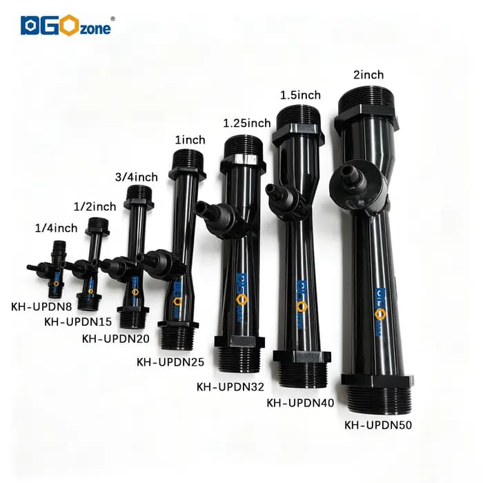 DGOzone – injecteur Venturi UPVC pour mélanger le liquide Venturi avec Valve