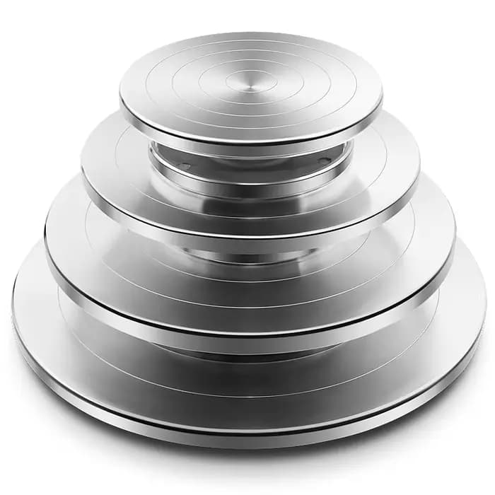 Plateau tournant double face pour poterie 11/15/20/25/30CM