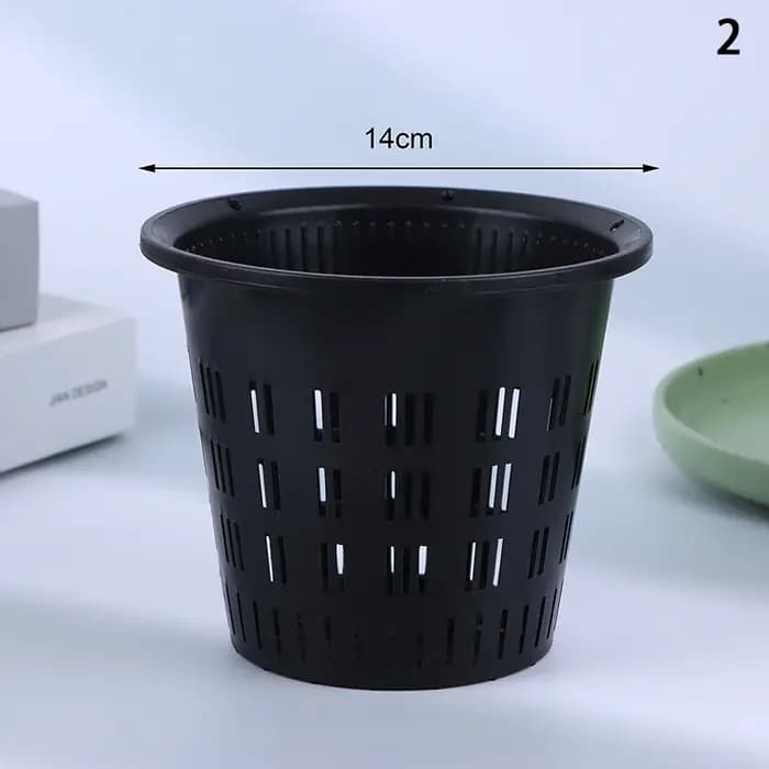 Pot de fleur spécial orchidée papillon avec trou latéral