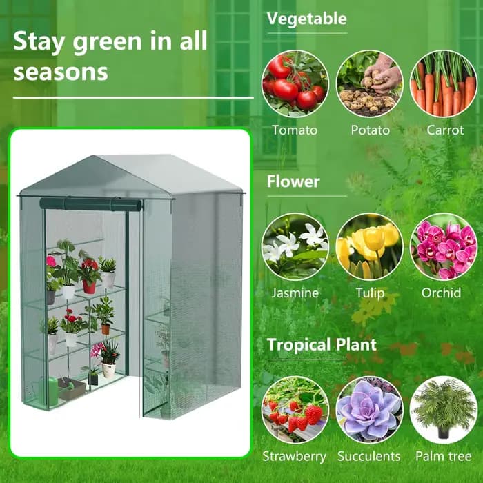Serre de Jardin d'Extérieur, Couverture de Plante