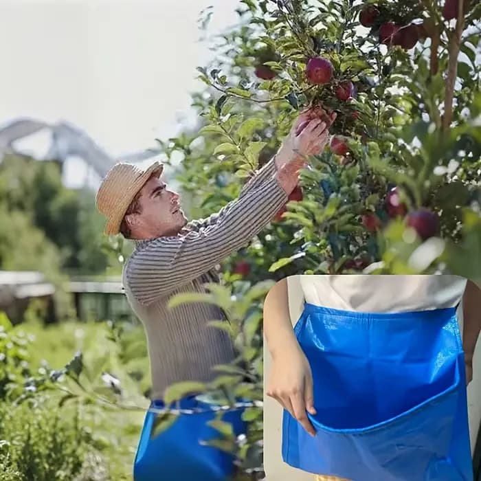 Sac de cueillette de fruits de jardin et pochette