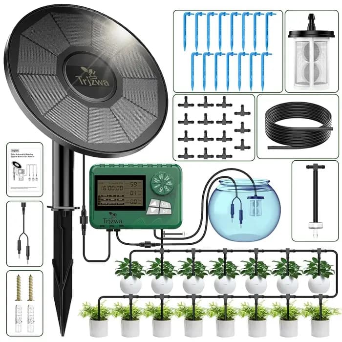 Système d'irrigation goutte-à-goutte solaire