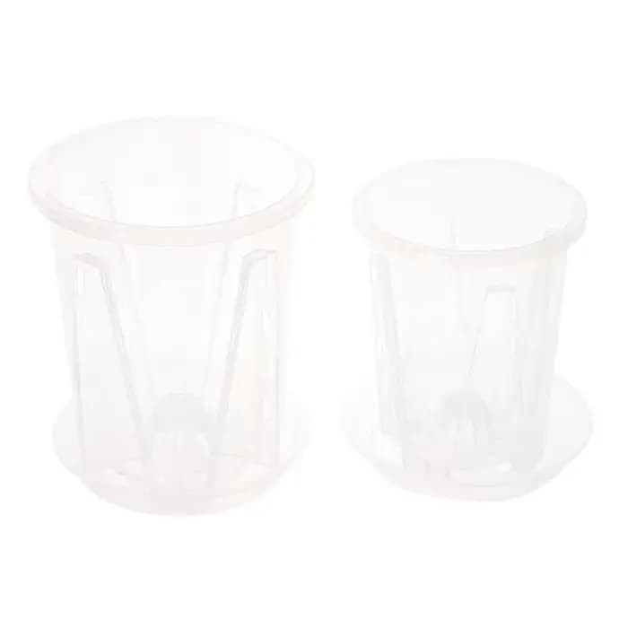 Pot de fleur Transparent en plastique