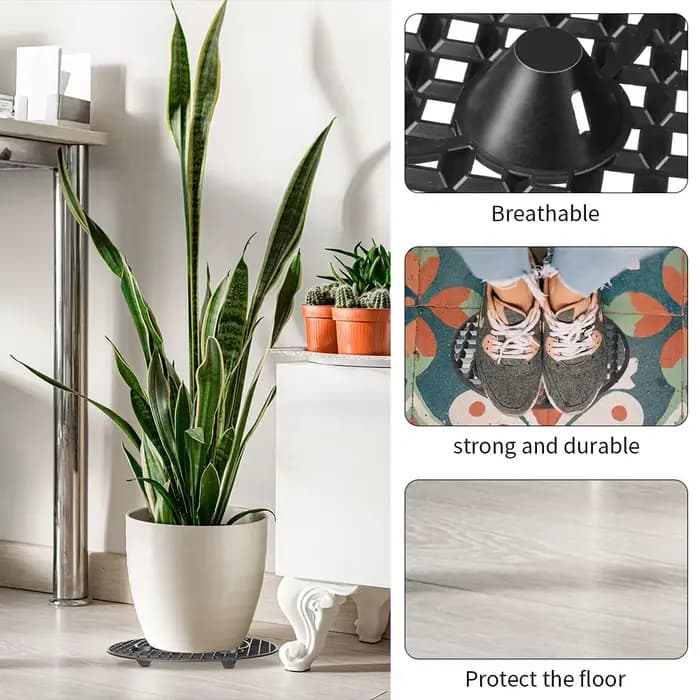 Prévenir le râpe et les dommages terrasse de Patio Pot de fleur porte-plante niveau de plante Pot ascenseur supports de