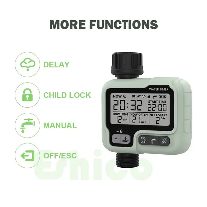 Reswat HCT-322 minuterie d'eau automatique jardin Machine d'irrigation numérique arroseur Intelligen