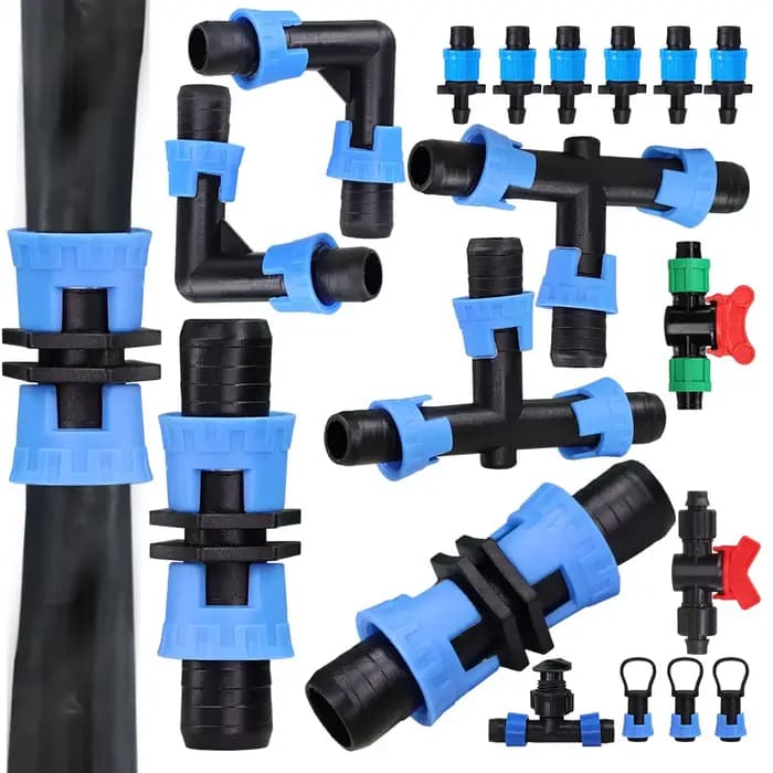 Connecteurs de ruban goutte à goutte, adaptateur de couplage de tube de jardin, tuyau d'irrigation g