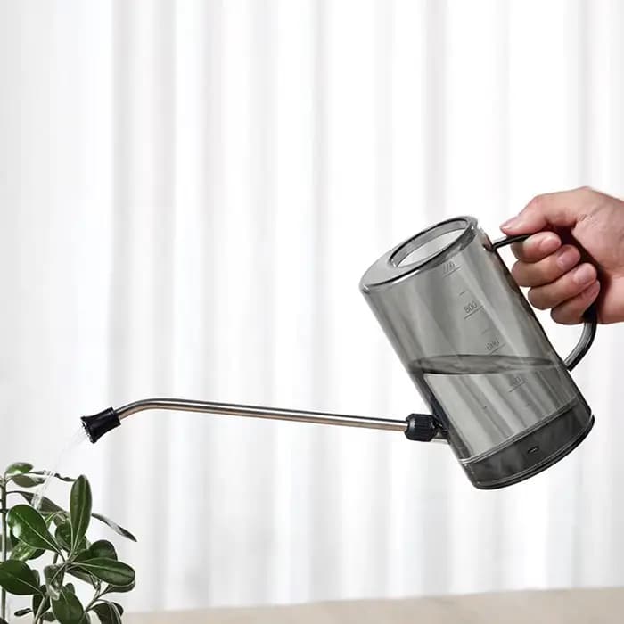 Arrosoir 2L avec longue bouche, outil de jardinage de fleurs portable pour intérieur et extérieur, bureau, bonsaï de fleurs, plantes de maison, Pot d'arrosage