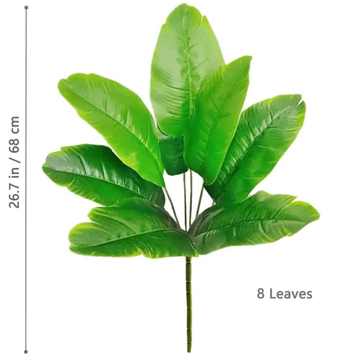 Palmier artificiel - grande plante tropicale artificielle adaptée à la décoration intérieure et extérieure sans pot