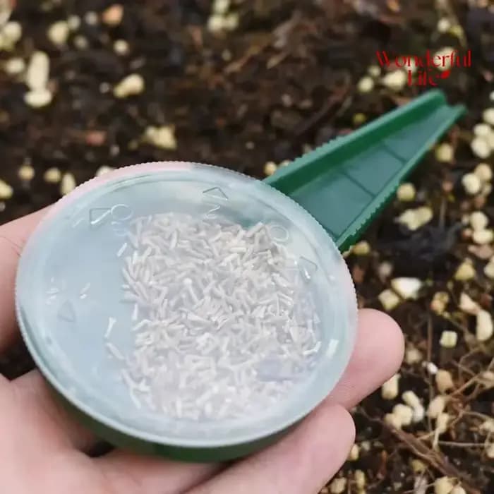 Multifonction lant semoir fichier réglable planteur à main distributeur de semis accessoire fleur herbe plante