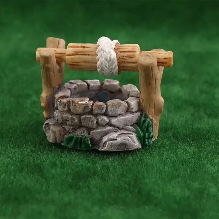 Miniature décorative en résine pour jardin, pot de bonsaï, figurines rétro, artisanat paysager, décoration DIY