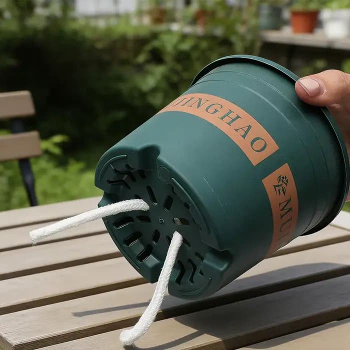 Pots de fleurs auto-arrosants pour plantes vertes d'intérieur et de rebord de fenêtre