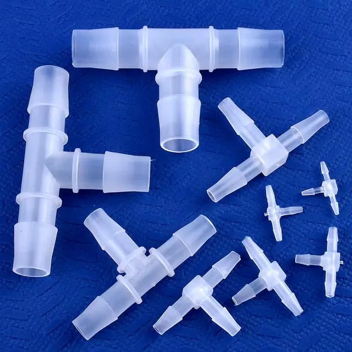 Johonneur de tuyau d'irrigation de jardin en plastique PP, adaptateur précieux, pompe à air, tuyau W