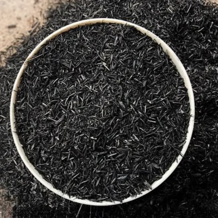 Sac de 750g de charbon de riz granulaire de haute qualité