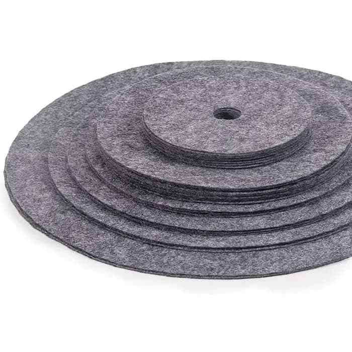 Anneaux de paillis d'arbre Non tissés, Pot de fleur, plante, tapis de protection hydratant, barrière
