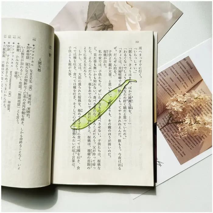 Marque-page créatif en forme de légume, fonctionnel, transparent, en acrylique, aux couleurs vives, pour fournitures scolaires et DIY