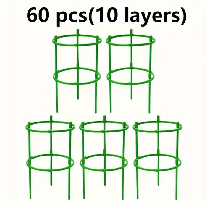 Anneaux de Support pour plantes empilables en plastique