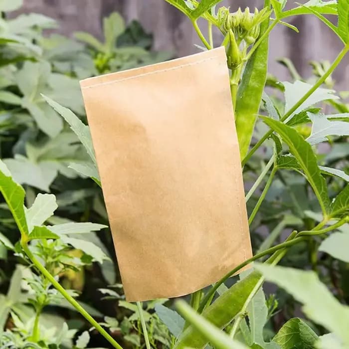 Sac en papier kraft pour les cadres, sac de trempage pour jardin, sac d'isolation PER en, sac de ran
