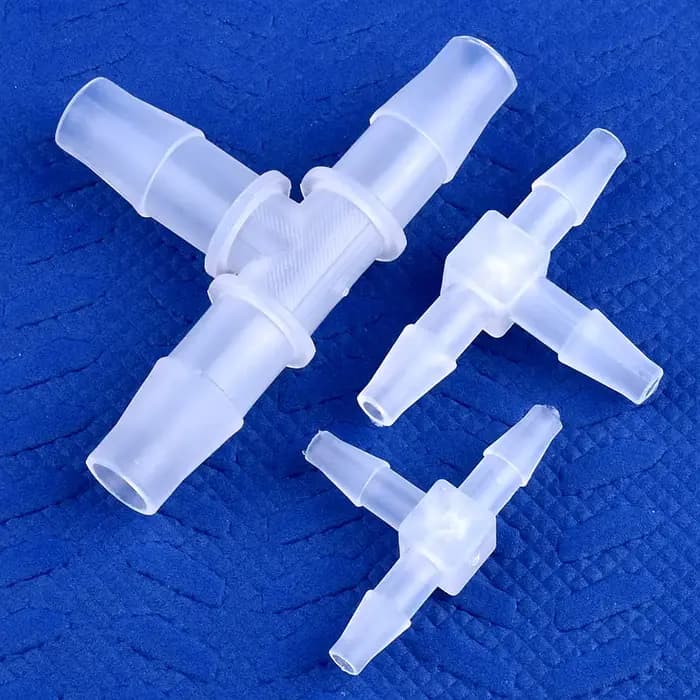 Connecteurs en T en plastique PP, diamètre extérieur 1,6 à 15,8 mm, pour système d'irrigation, racco