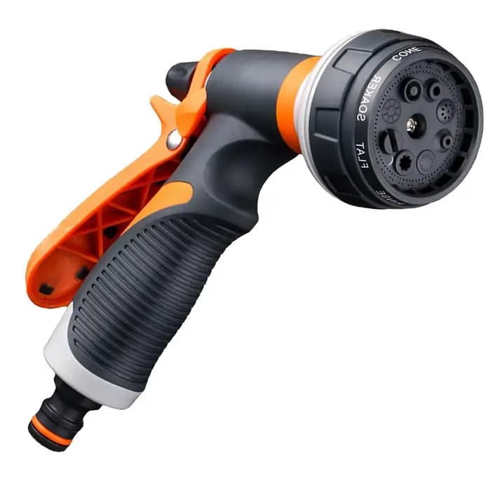 Pistolet d'arrosage de jardin, 8 Modes, pulvérisateur haute pression, buse d'arrosage réglable pour