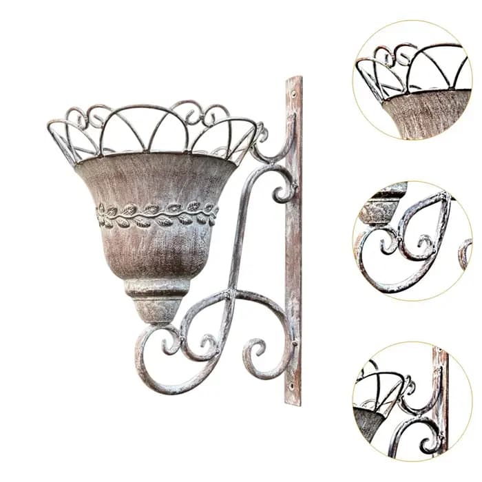 Jardinière de panier de fleurs de jardin