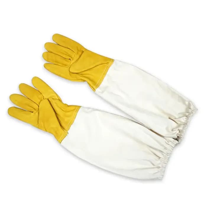 1 paire de gants d'apiculture CE, protection anti-abeilles pour apiculteur, outils de protection con