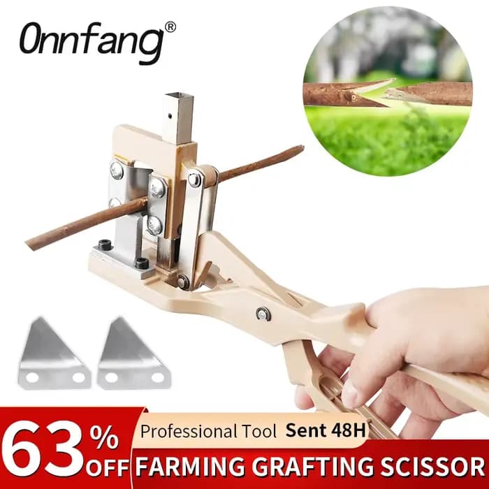 Outil de greffage professionnel pour jardin, coupe-branches, cisailles pour plantes, grande optique, ciseaux à greffer