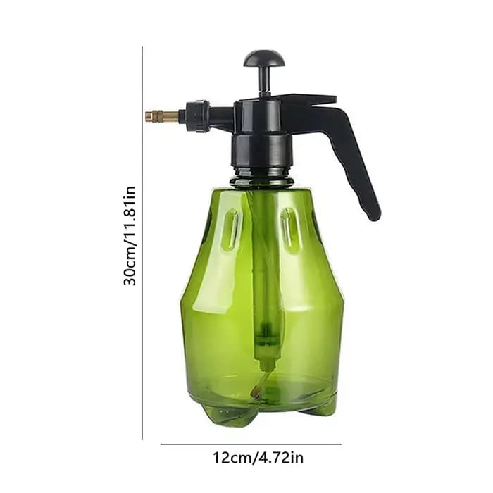 Pulvérisateur à pression manuelle 1,5 L, pompe à air manuelle, désinfection du jardin, pulvérisateur