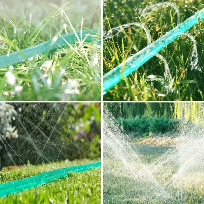 Arroseur tuyau de trempage tuyau d'égouttement ensemble d'arrosage de pelouse de jardin tuyau de pul
