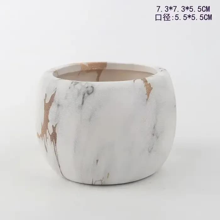 Pots de fleurs succulentes à transfert d'eau en céramique, vase d'art nordique créatif, décorations