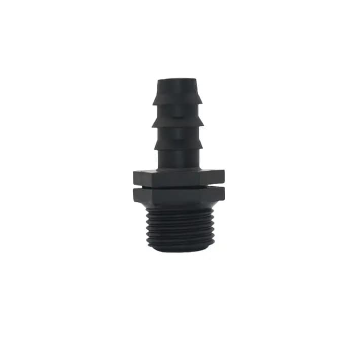 Filetage mâle femelle 1/2 3/4 1 pouce à 1/2 3/4 1 pouce connecteur barbelé pour tuyau d'arrosage 16m
