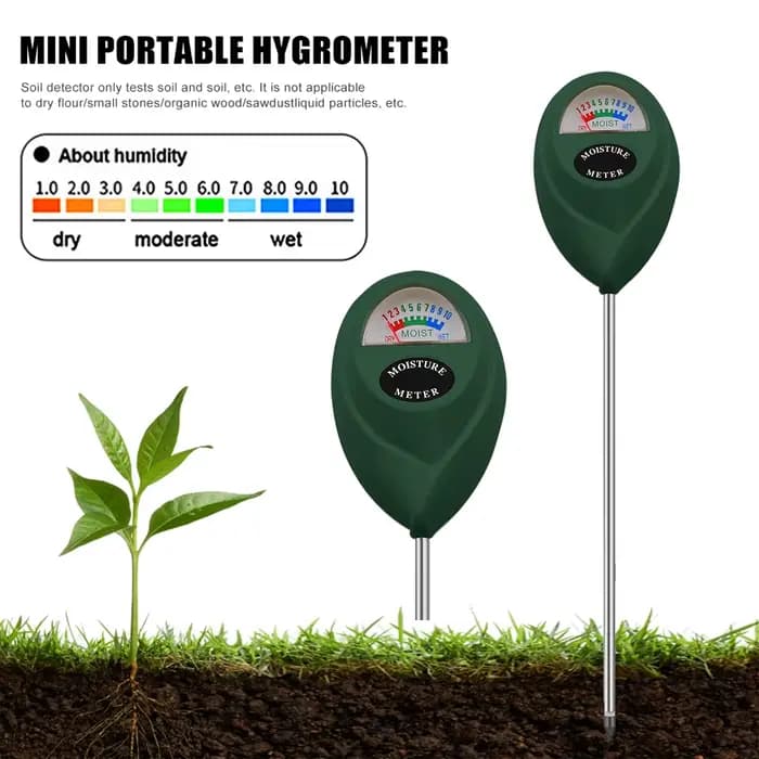 Humidimètre du sol, outil de mesure pour le jardinage à domicile