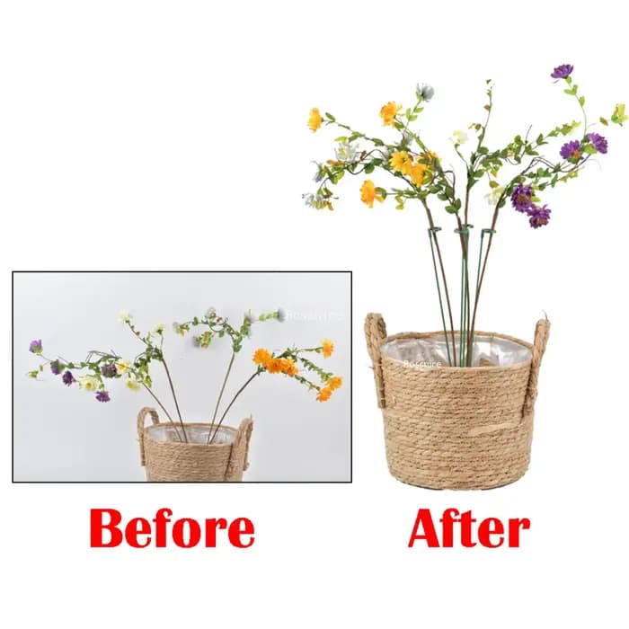Supports de plantes en forme de papillons, orchidées, succulentes, fleurs, légumes, 5/10 pièces, tig
