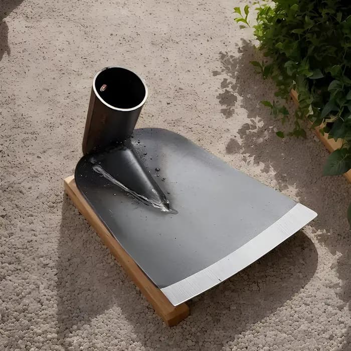 Petite houe de jardinage pour creuser la terre, utilisée à la maison, dans le jardin extérieur, outi