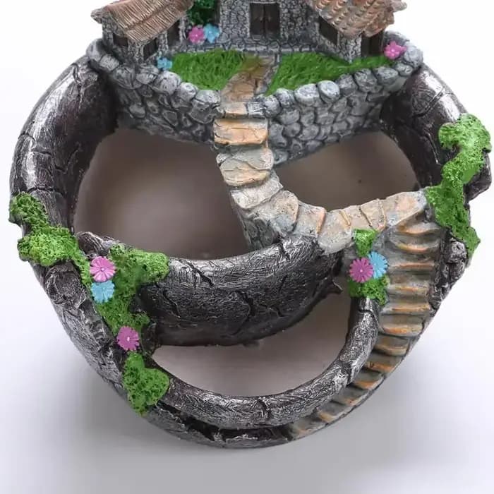 Pot de fleurs en résine pour plantes succulentes, support de bureau, décoration de jardin de maison,