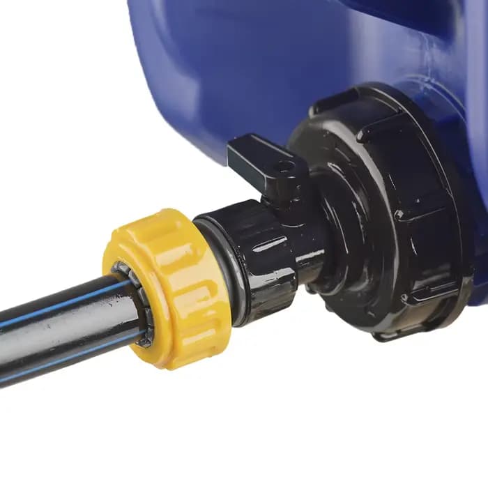 Adaptateur de réservoir d'eau IBC 1000L, raccords de baril de tonne, avec connecteur de tuyau rapide