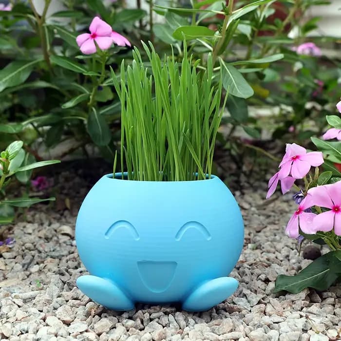 Pot de fleurs étrange, Pot de fleur d'inspiration drôle pour décoration de jardin