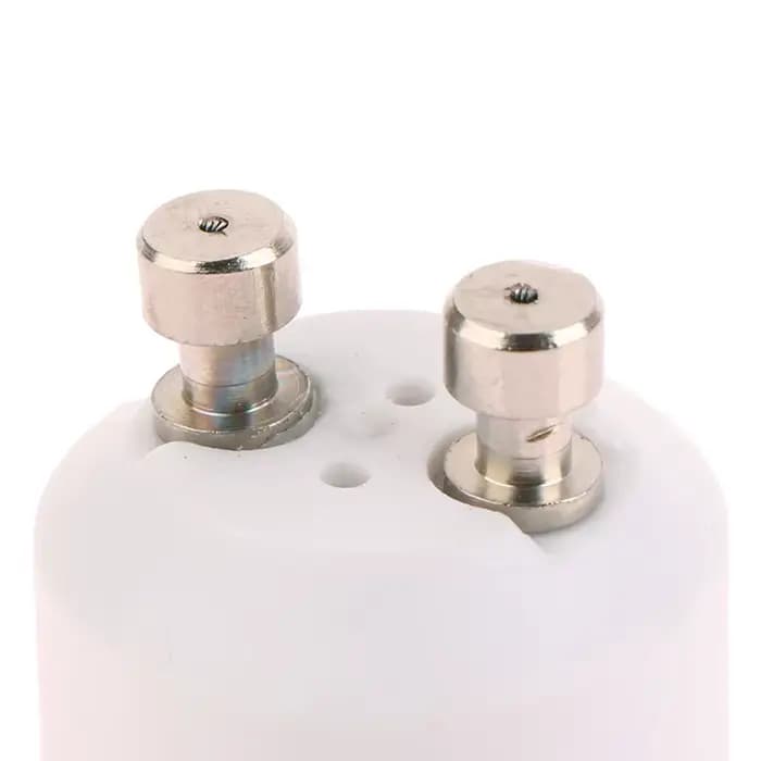 Base de douille en céramique de haute qualité GU10 à MR16, ampoule LED halogène G4 GU5.3 GY6.3 broch