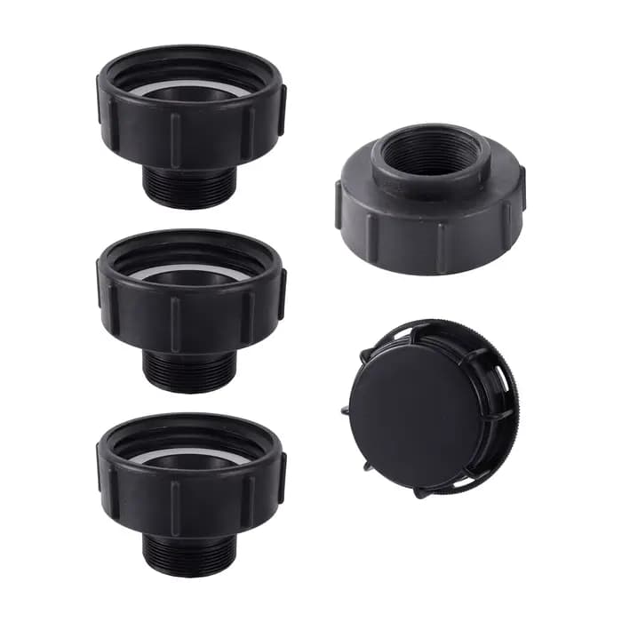 Connecteur IBC Grossier S100 à S60, Équipement d'Arrosage de Jardin, Adaptateur Fourre-Tout d'Eau Pr