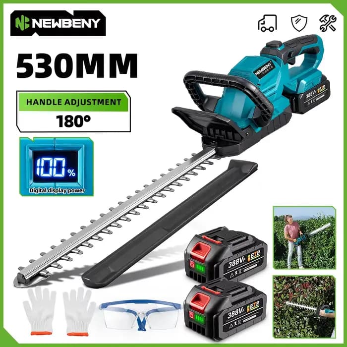 NEWBENY Taille-haie électrique 3000 tr/min 530 mm