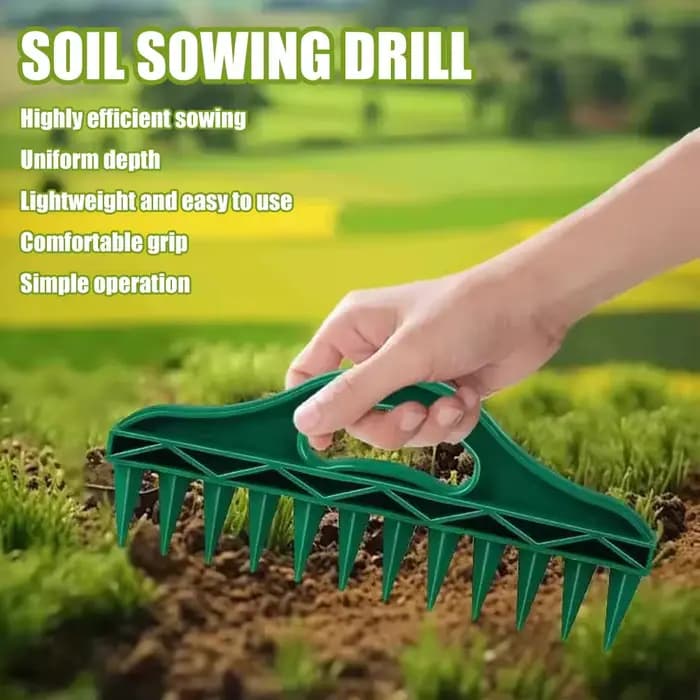 1/2/3 Pièces Épandeur de graines manuel portable pour jardinage