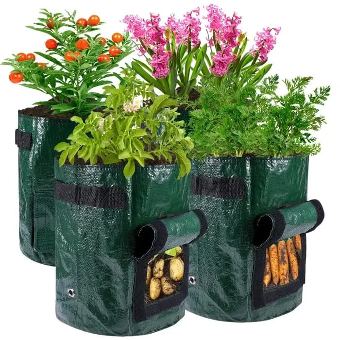 Sacs de culture pour pommes de terre 3/5/7/10 gallons, sacs de culture pour plantes de jardinage, pour pommes de terre, tomates, carottes et autres légumes, conteneur de plantation