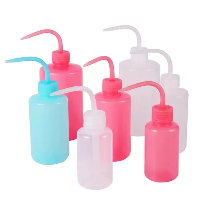 Bouteille à presser en plastique de 150/250/500ml, Pot de plantes, bouteille d'arrosage, distributeur d'huile de Sauce, diffuseur de lavage, bouteille propre