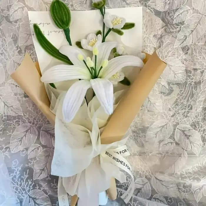 362 pièces d'ensemble de bouquets de nettoyage de tuyaux Lily