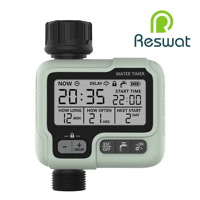 Reswat HCT-322 minuterie d'eau automatique jardin Machine d'irrigation numérique arroseur Intelligen