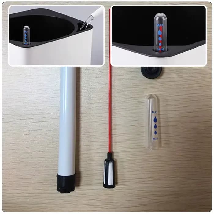 Indicateur de niveau d'eau pour plantes, 2 pièces, sonde, jauge de niveau d'eau, bouée, indicateur d