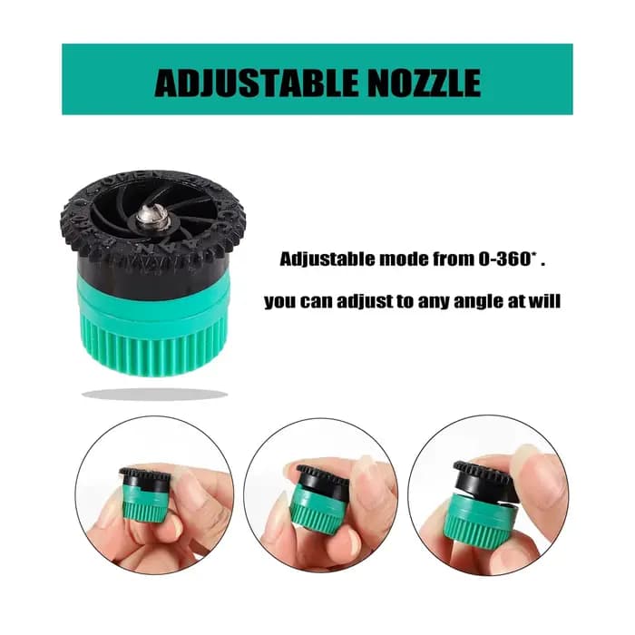 Buse de distribution de remplacement d'arrosage Popup, connecteur à filetage mâle 1/2 ", outil d'irr