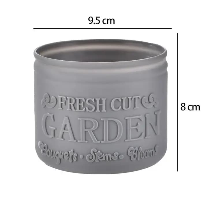 Pot de fleurs rond pour plantes succulentes