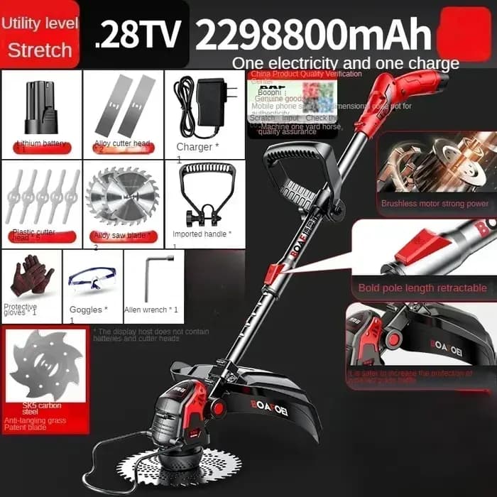 Coupe-herbe léger et efficace 110/220v pour le jardin domestique CC