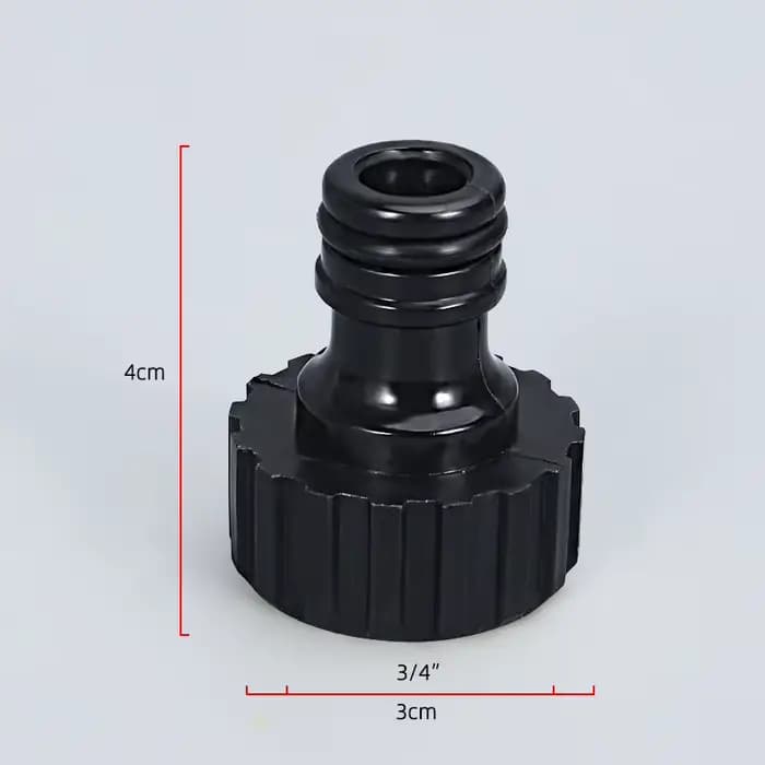 Lot de 5 raccords de tuyau d'arrosage 1/2" et 3/4" à connexion rapide pour pistolet d'arrosage, outi